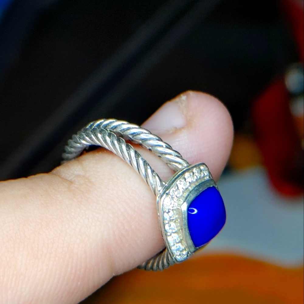 David Yurman Blue Lapis Albion size 6